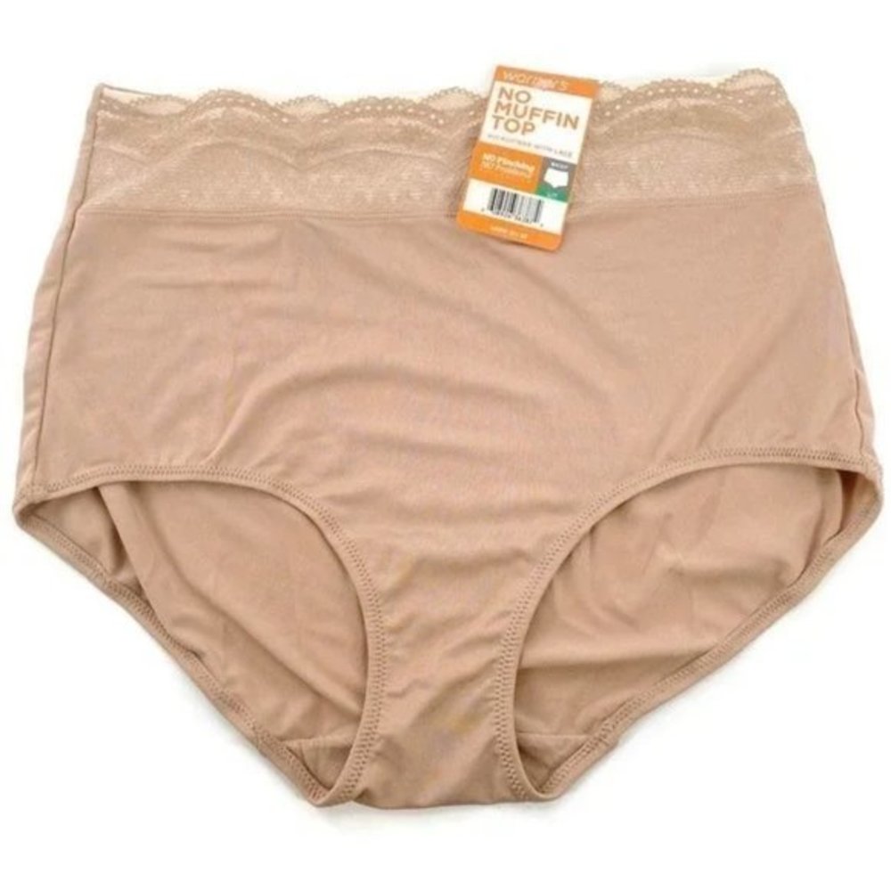 Warner's Womens No Pinching. No Problems. Microfiber Brief